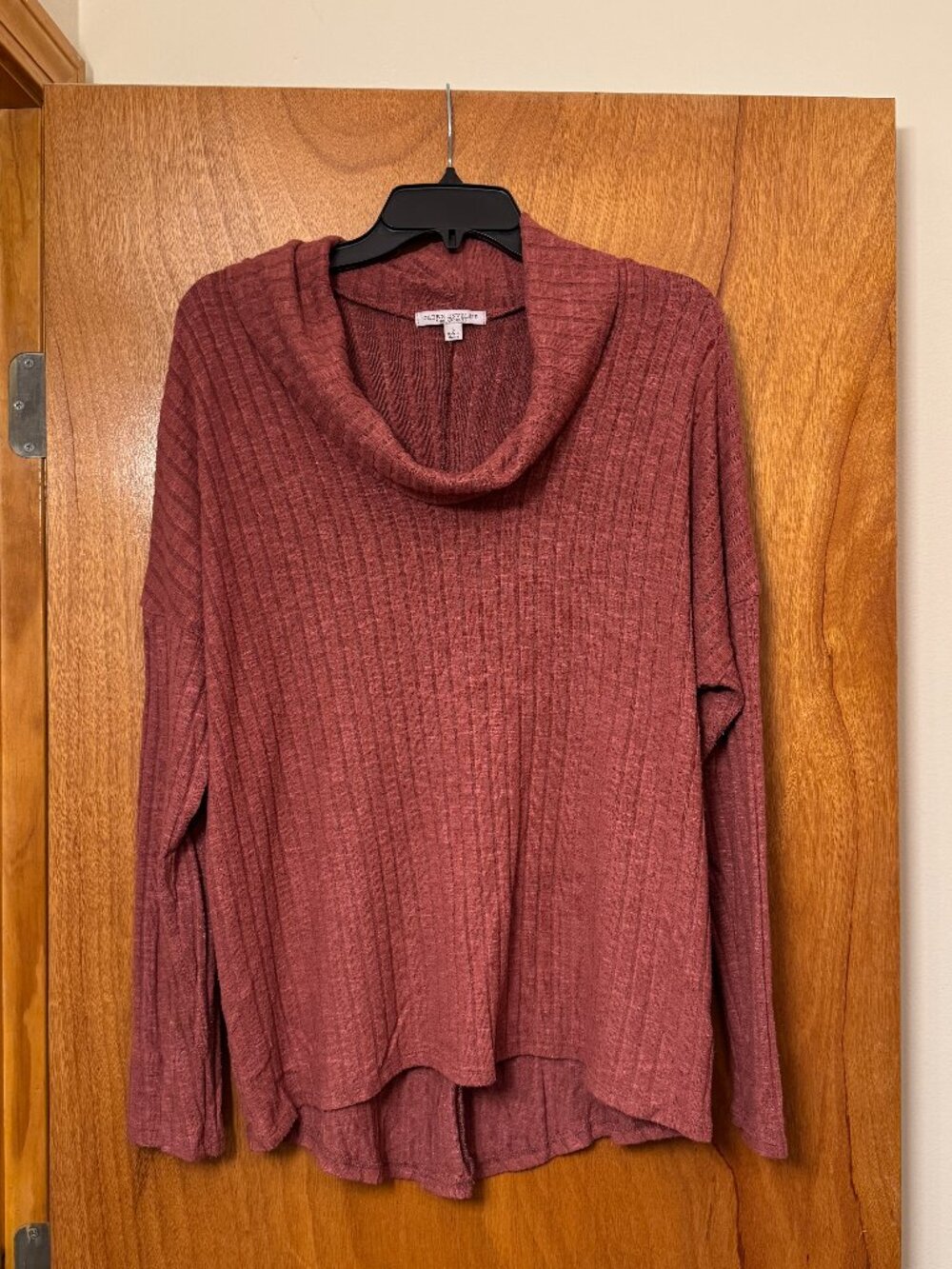 Green Envelope Pink Sweater